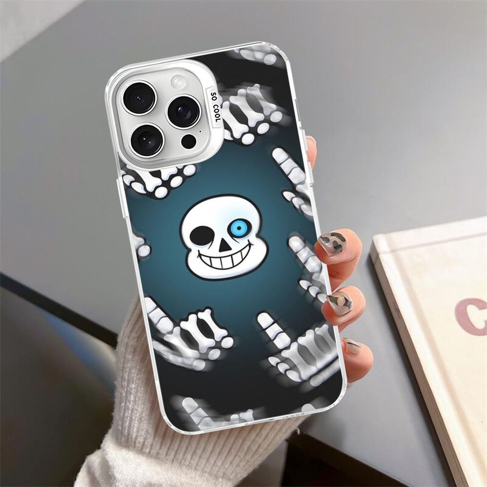 Чехол для телефона Game undertale Для iPhone 16 15 14 13 12 11 Pro Max X XR XSMAX Матовый Ударопрочный Задняя крышка
