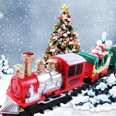 Игрушка-электричка для детей - рождественский подарок