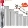 Набор из 25 сверхпрочных игл для ручного шитья - Иглы для обивки, кожи, ковра, холста для ремонта