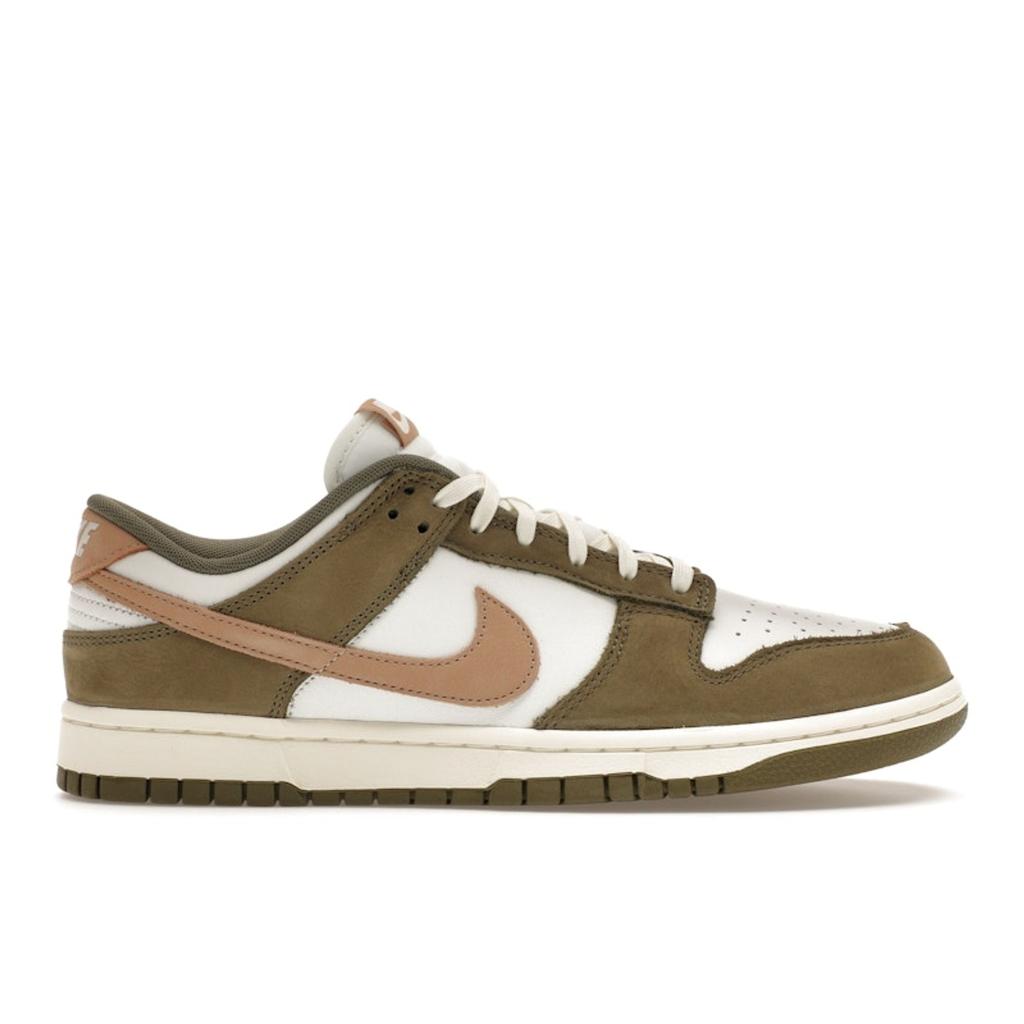 Nike Dunk Low Premium Medium Olive Hemp Unisex Sneakers Green Summit-White Sail FQ8250-200