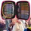 13 Pairs Interchangeable Knitting Needles Set, Different Sizes Circular Knitting Needles