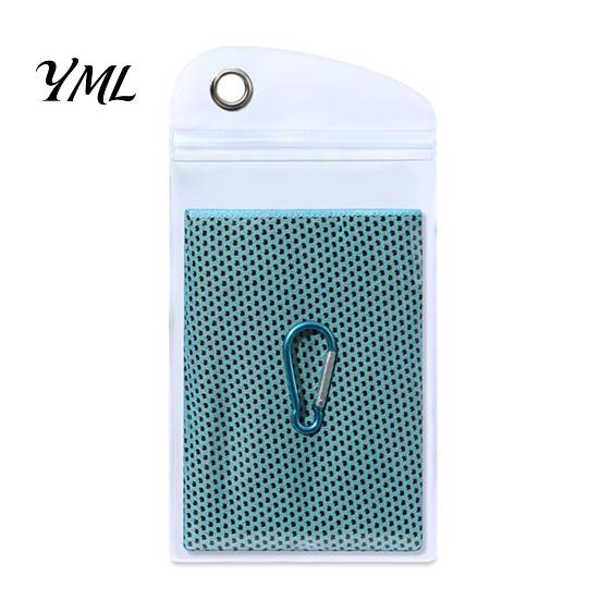 Beach Cooling Accessory 90x30cm Towel for Face, Chilly Sports with Storage Bag Hot Weather Relief And Carabiner, Portable Cold Neck Wrap Workout