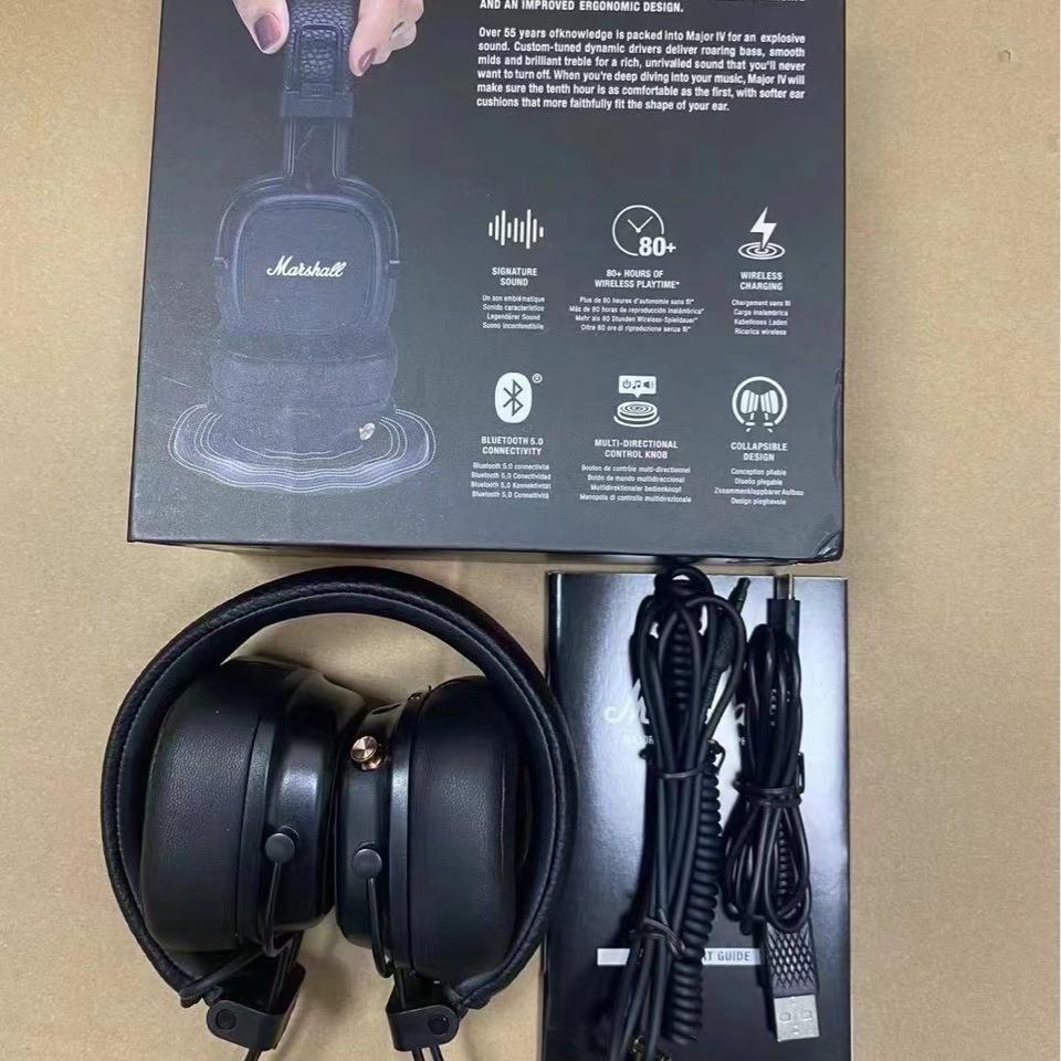 Наушники Marshall Fourth Gen High-Cashance Bluetooth с беспроводным подключением и шумоподавлением