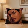 Singer K-Kehlani Folded Pillow Case For Sofa Living Room Home Office Decor Protective Cover