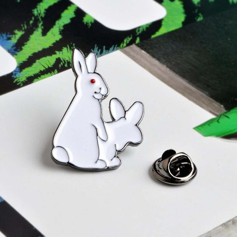 Cartoon Alloy Drip Enamel Brooch Badge