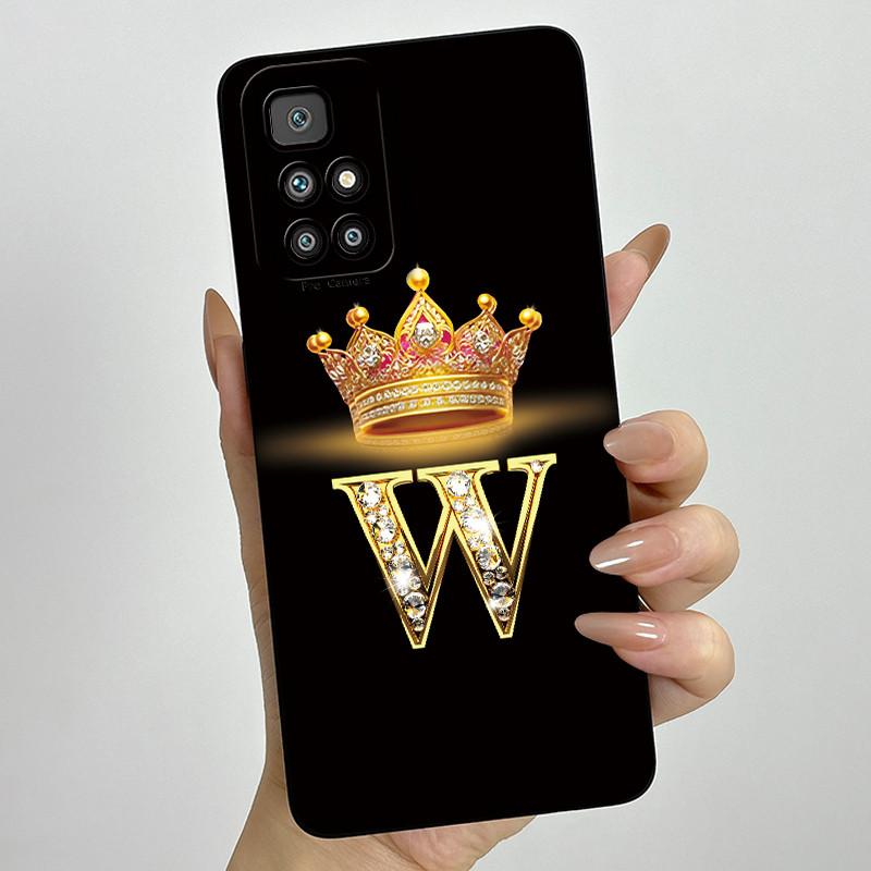For Xiaomi Redmi 10 Case Redmi10 Luxury Letters Liquid Soft Silicone Back Cover For Xiaomi Redmi10 2022 Case Coque Fundas Shell