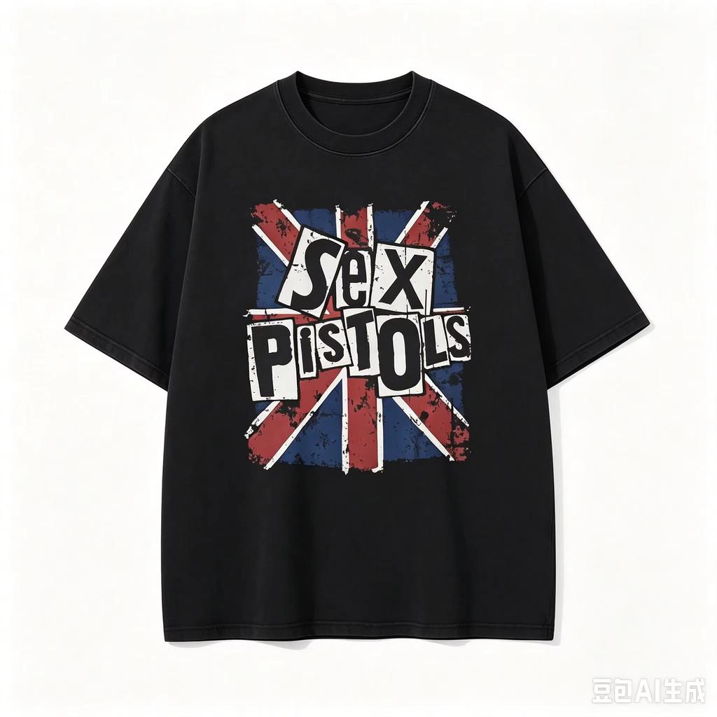 2026 New Sex Pistols British Punk Rock Band Graphic‑Print Unisex 100%‑Cotton Short‑Sleeve T‑Shirt, Summer Street‑Style Casual Top