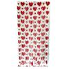Hanging Valentine's Day Party Backdrop Foldable Streamers Curtains  Valentines Day