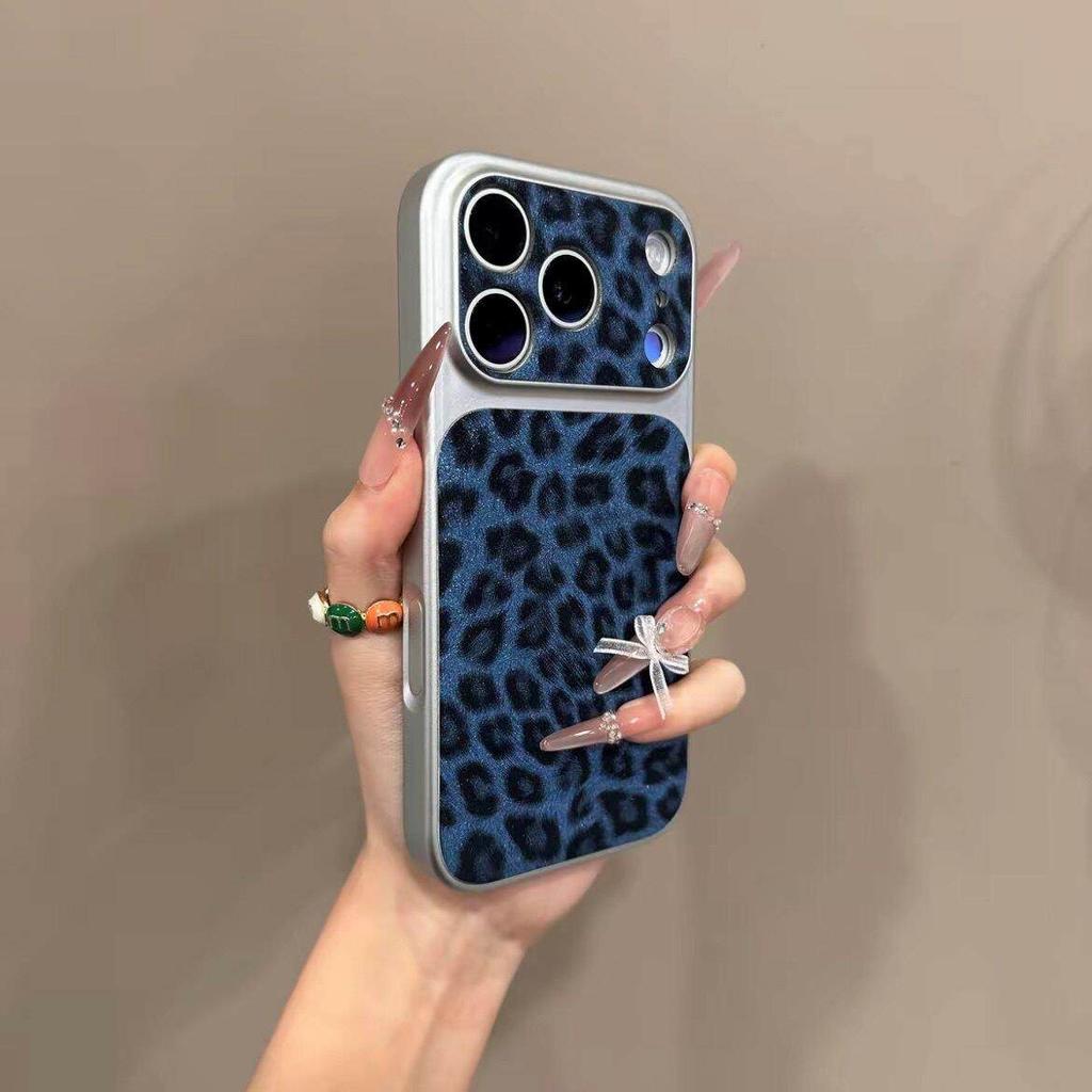 Luxury Seconds Change 17 Leopard Print Phone Case For iPhone 11 12 13 14 15 16 17 Pro Max AIr Shockproof Bumber Cases Cover