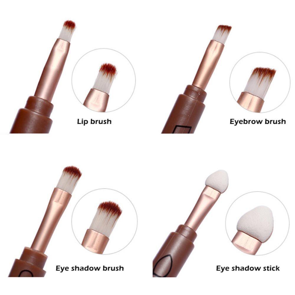 Cosmetic Tools Plastic Handle Travel Eyeliner Brush Makeup Brush Eye Shadow Brush Lip Brush