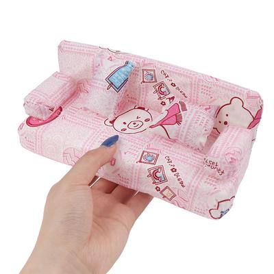 Миниатюрный диван в кукольный дом 20*7.5*9см игрушка для детей