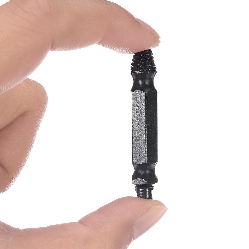 Набор из 6 предметов для извлечения поврежденных винтов, двусторонние съемники, ручной инструмент с футляром