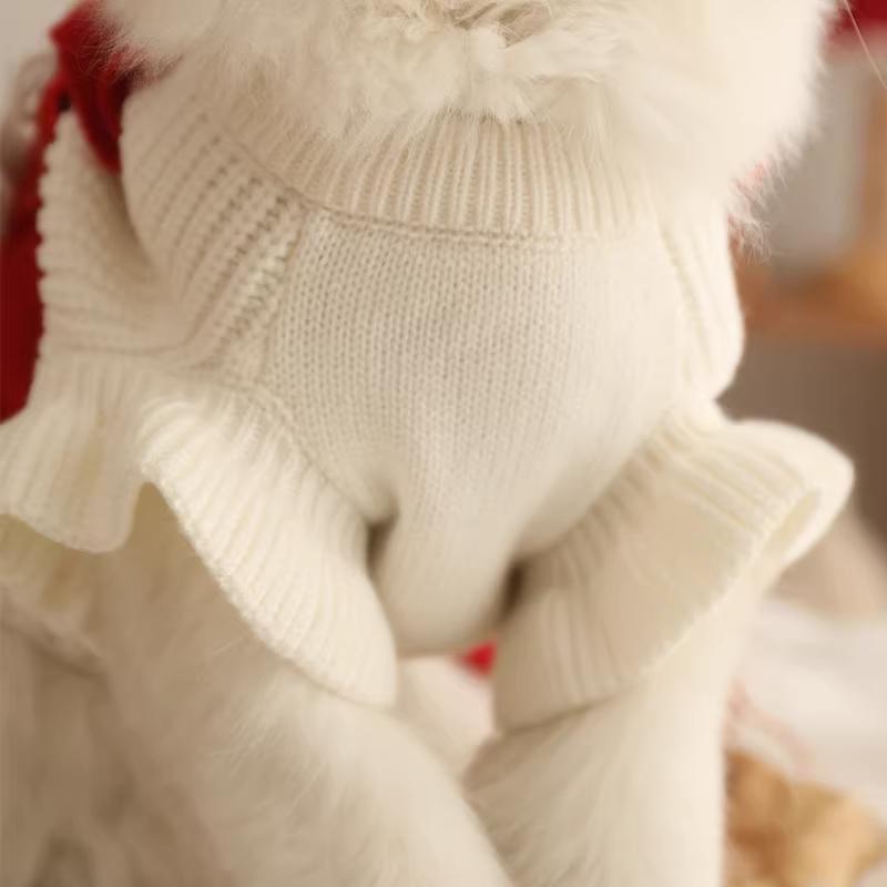 HOOPET Одежда для кошек Кошка Маппет Осенний и зимний свитер для кошек Devon Christmas's Pet Winter Kitten Warm Winter Anti-linding