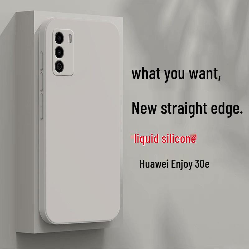 Чехол для телефона Huawei Enjoy 30e из жидкого силикона, полное покрытие, противоударный
