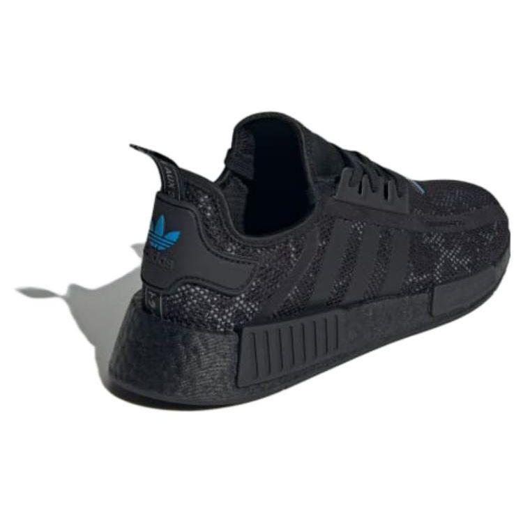 adidas NMD_R1 Черные мужские кроссовки Carbon Camo Core-Black Grey-Five IG5535
