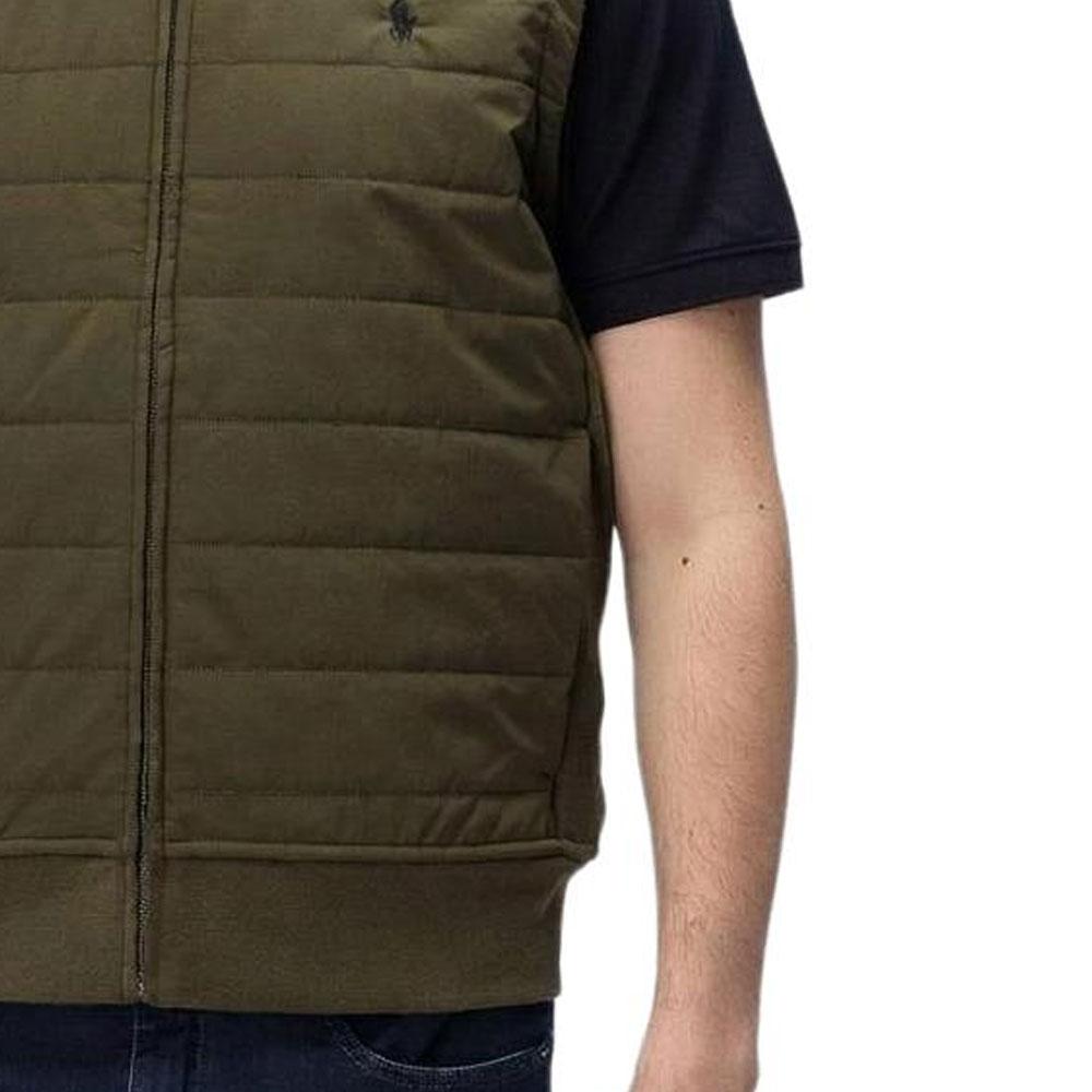 Polo Ralph Lauren FW26 Жилет без рукавов на молнии, сшивной, вышитый, мужской 710952075-002