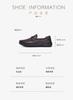 Caesar genuine leather bean shoes men's 2026 new sheepskin official one foot kick Le Fu shoes men's casual leather shoes soft