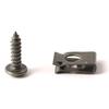 Self Tapping Screws Metal Fastener Clip for Car Motorcycle U-Type Clip with Screw Anti-rust Protection Clip Screw Iron Sheet Kit