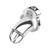 New Metal Penis Restrict Chastity Cock Cage for Men Adjustable Lock Penis Ring Chastity Device Couple Sex Games Adult Toys Cock