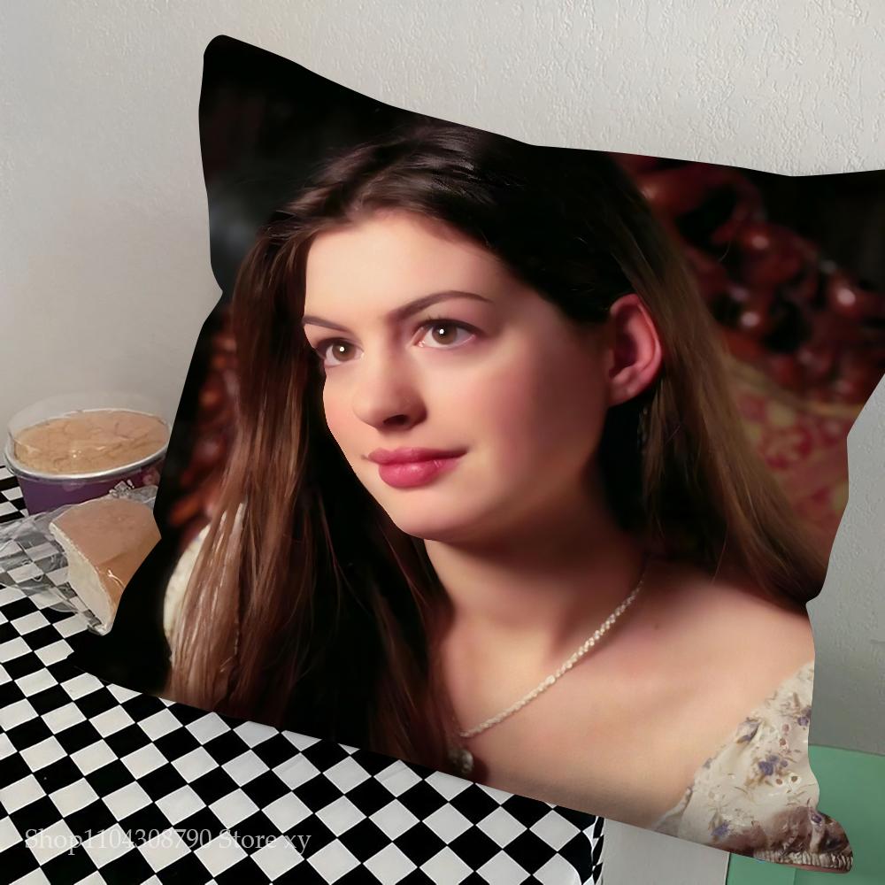 Наволочка Anne Hathaway Квадратная Подушка Спальня Диван Отдых Комфорт Подушка Автомобиль Гостиная Домашний Декор