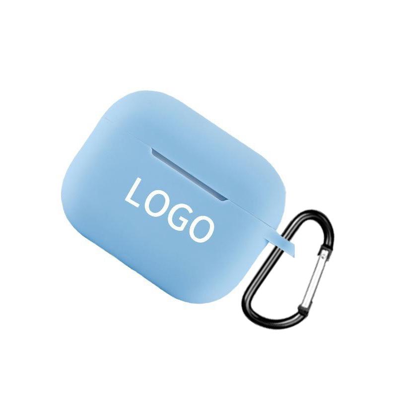 Однотонный силиконовый защитный чехол для Apple AirPods Pro 2