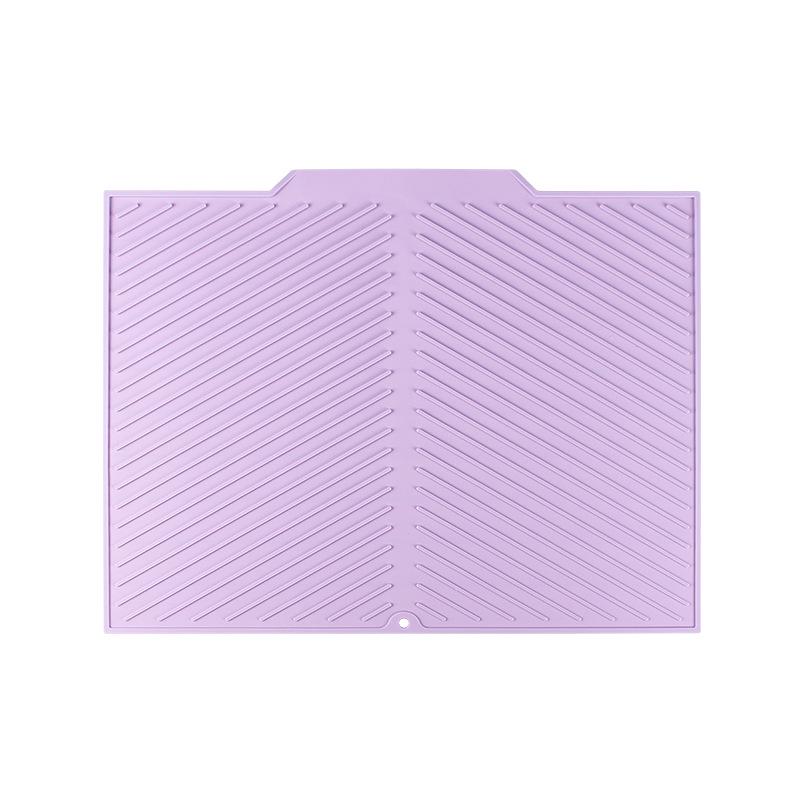 Силиконовые кухонные принадлежности Быстросохнущий коврик для сушки и теплоизоляционная подставка