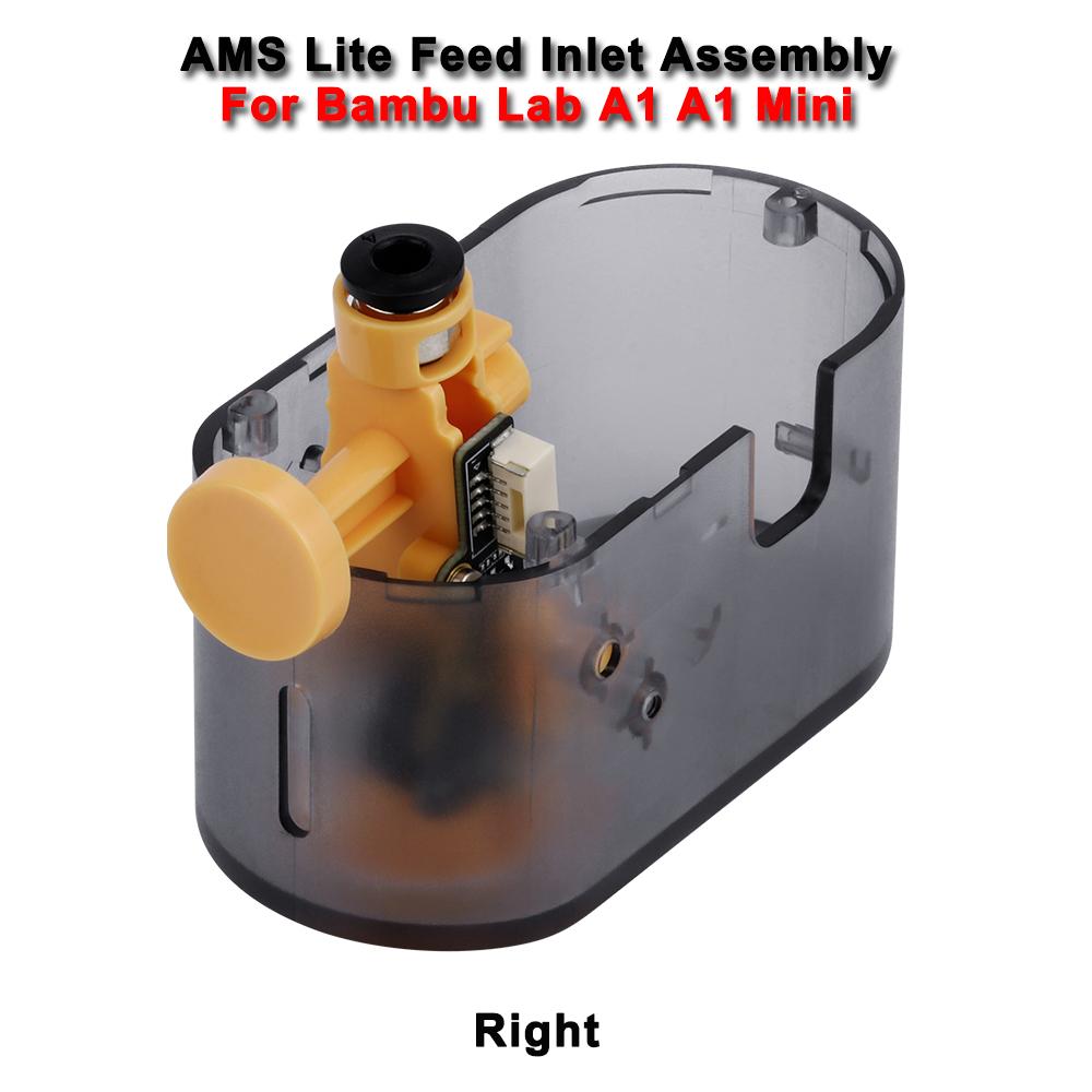 For Bambu Lab A1 Mini AMS Lite Feed Inlet Assembly Left & Right Feeder Filament Funnel Unit Slot 1-4 For Bambulab A1 3D Printer