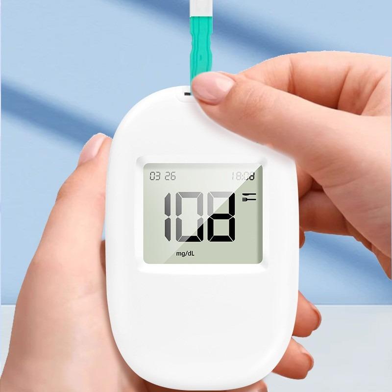 Глюкометр, автоматический монитор уровня глюкозы в крови без кодирования, высокоточный бытовой прибор для измерения гипергликемии