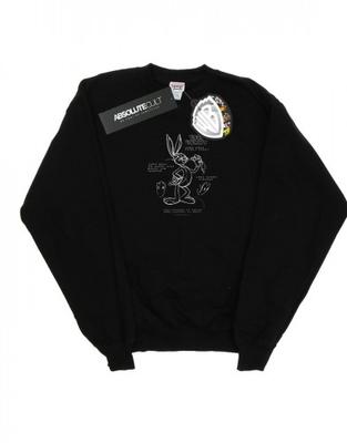 Мужская толстовка с инструкциями по рисованию Bugs Bunny