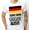 Germany Football Football Wm Em Winner Print Tshirt