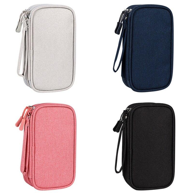 Gadget Cable Organizer Bag Digital USB Cable Storage Bag Portable Travel Organizer for Wire Earphone Power Bank Storage Bags