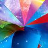 Exercise Starry Pattern Double Sides Art Material Folding Paper Origami Paper Craft paper