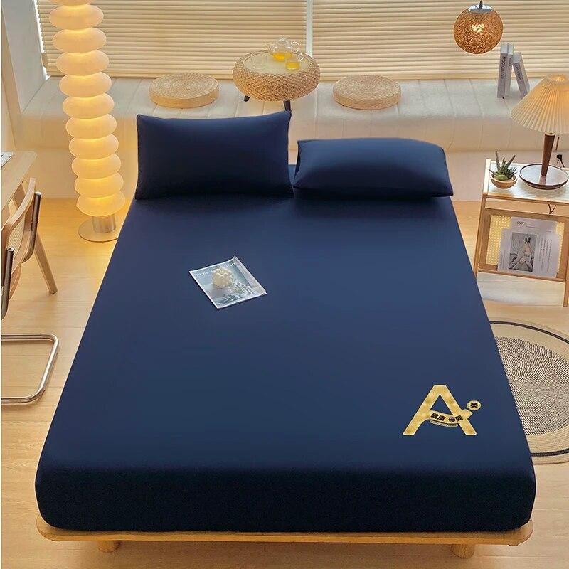 Высококачественная простыня, одинарный двойной матрас размера «king-size» с эластичной лентой, простыня 90x200 160x200, подходящая простыня