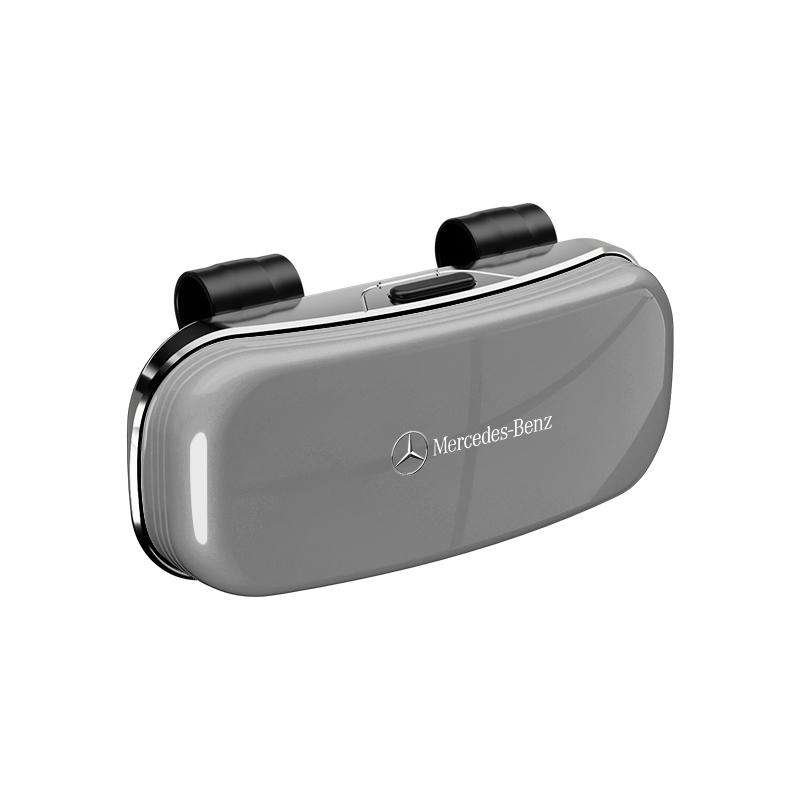 Car Visor Glasses Box Auto Sunglasses Storage Case For Mercedes Benz AMG W203 W206 W220 W205 W211 W212 W201 W168 W108 W210 GLC OU7