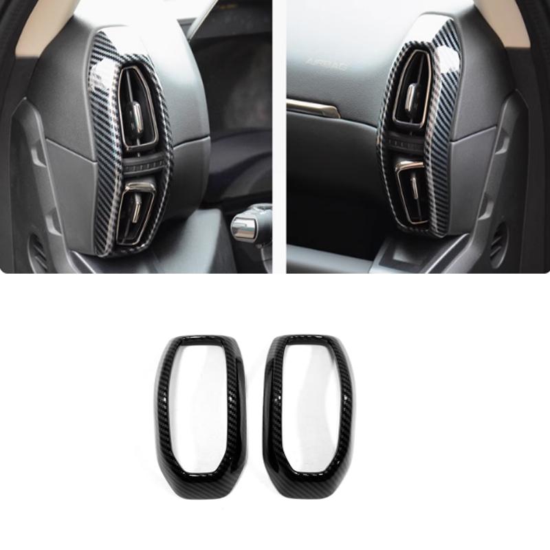 Для GWM HAVAL H7 2025 2026 Отделка из углеродного волокна Накладка на воздуховод Салонная рамка ручки переключения передач Рамка кнопки стеклоподъемника Аксессуары