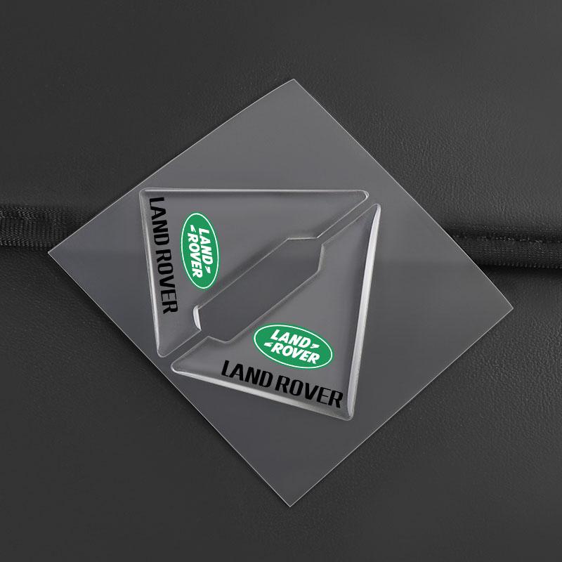 2 шт. Накладки на углы дверей автомобиля Защитная наклейка от царапин Стайлинг для Land Rover SVR Discovery Freelander 3 SVR L320 L330 Evoque Defender Range Rover