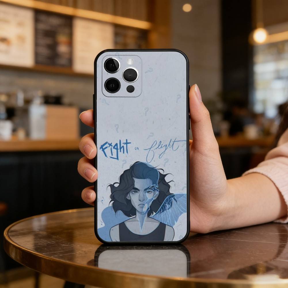Чехол для телефона C-Conan G-Gray-AY для iPhone 17,16,15,14,13,12,11 Plus,Pro Max, Мягкий силиконовый черный чехол