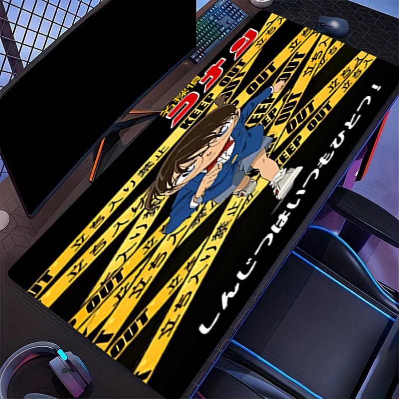 Detective Conan Print Mouse Pad, for Keyboard Pad Laptop PC Mat for Office Home Use, Desk Decor, Perfect Birthday Gift for Gamers