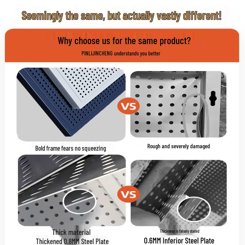 Danle Tool Wall Pegboard Storage Rack