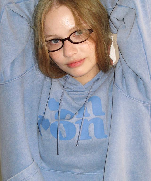PIGMENT Худи с логотипом Синий