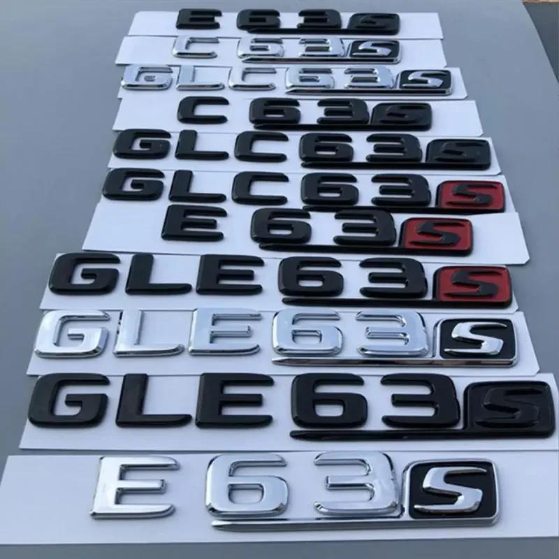 pbfvl2 2025 Hot C63S E63S GLC63S GLE63S A45 C63 AMG letter logo Car Sticker for Mercedes-Benz A C E-Class Modified Accessories Decorati