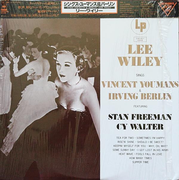Виниловая пластинка LEE WILEY Lee Wiley Sings Vincent Youmans I 20AP1496 CBS SONY 1979 Япония Джаз Б/у