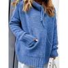 Women's Autumn/Winter Knitted Hoodie Pocket Casual Sweater