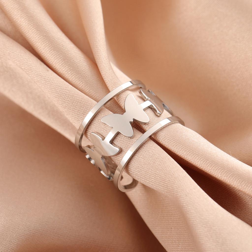 Кольца-бабочки для женщин, парные кольца