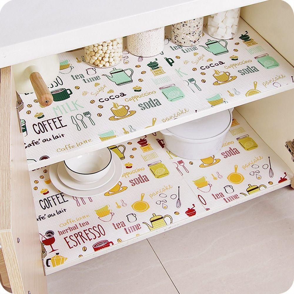 Cabinet Drawer Closet Drawer Mat Shelf Liners Pad Paper Cabinet Mat Table Mat Cupboard Placemat
