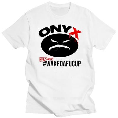 Мужские брендовые летние футболки для мужчин ONYX WAKEDAFUCUP рэп хип-хоп музыка белая футболка размер S M L XL 2XL 3XL мужские футболки топы