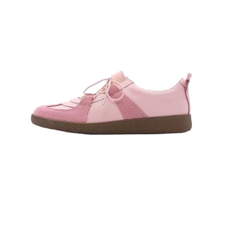 Весна 2025 года, новые женские туфли, ретро-спортивные туфли с круглым носком, серебристые, повседневные, универсальные, удобные, одинарные туфли для женщин