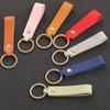 Custom Multicolor PU Leather Keychain - Perfect Business Gift for Car Keys