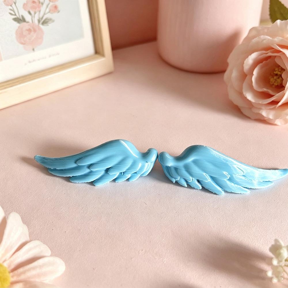 Эстетичные Kawaii Ангельские Крылья 1D DIY Украшение для Наушников, Декор для Проводных Внутриканальных Наушников, Косплей Украшение для Девочек Подарок