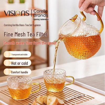 Стеклянный чайный набор Corning VISIONS Dragon Scale